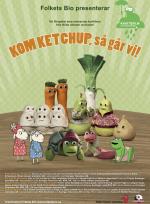 Kom ketchup så går vi poster