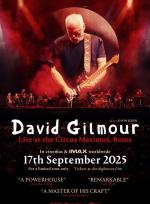 David Gilmour Live at the Circus Maximus, Rome poster