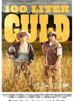 100 liter guld poster