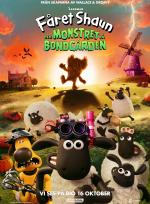 Fåret Shaun och monstret på bondgården poster