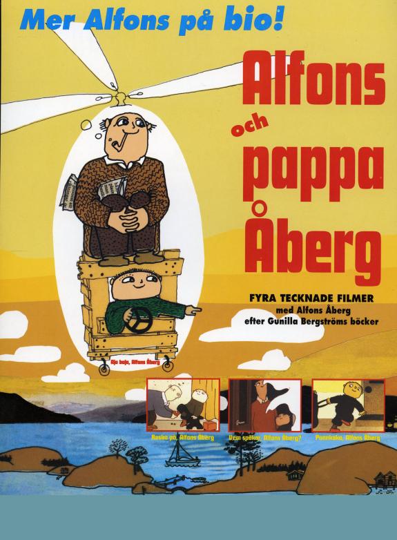 Alfons och pappa Åberg poster