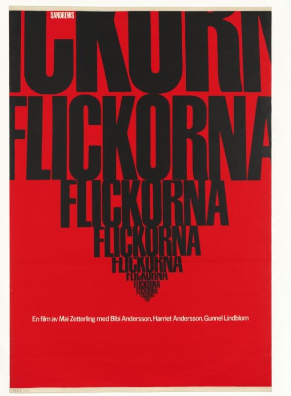 Flickorna poster