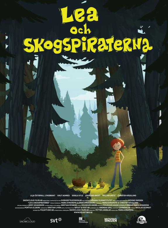 Lea och skogspiraterna poster