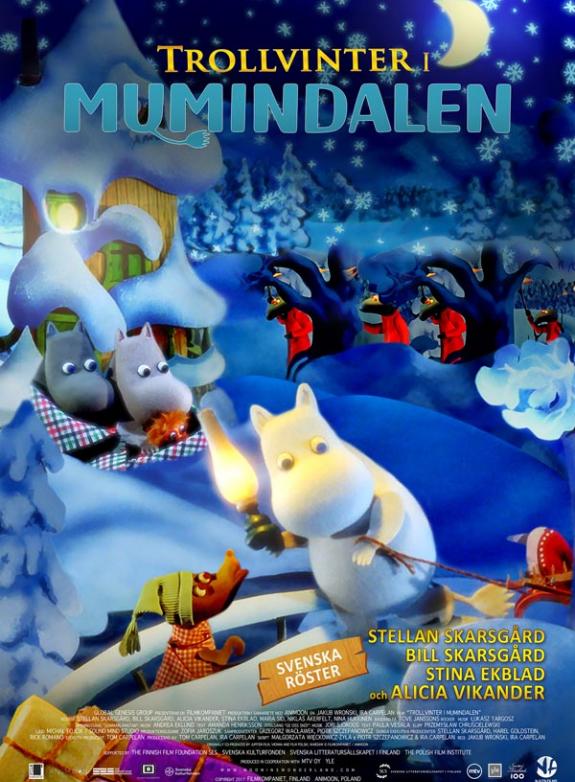 Trollvinter i Mumindalen poster