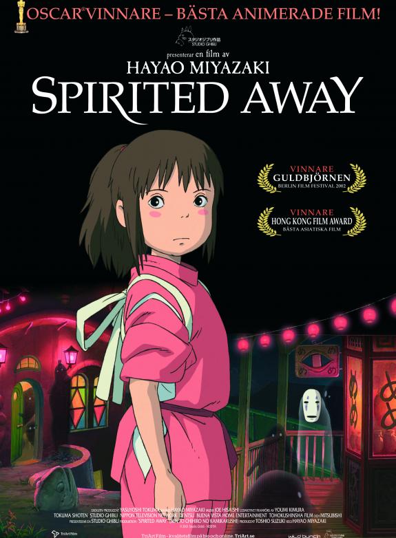 Spirited Away (Jap. tal) poster
