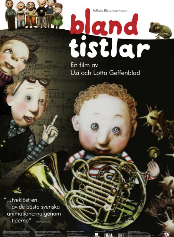 Bland tistlar poster