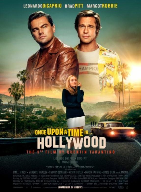 Once Upon a Time in Hollywood poster