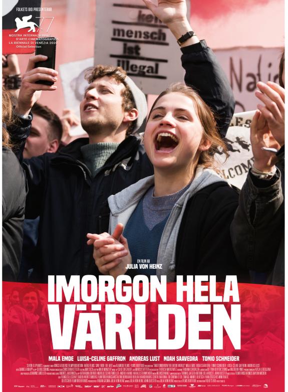 Imorgon hela världen poster