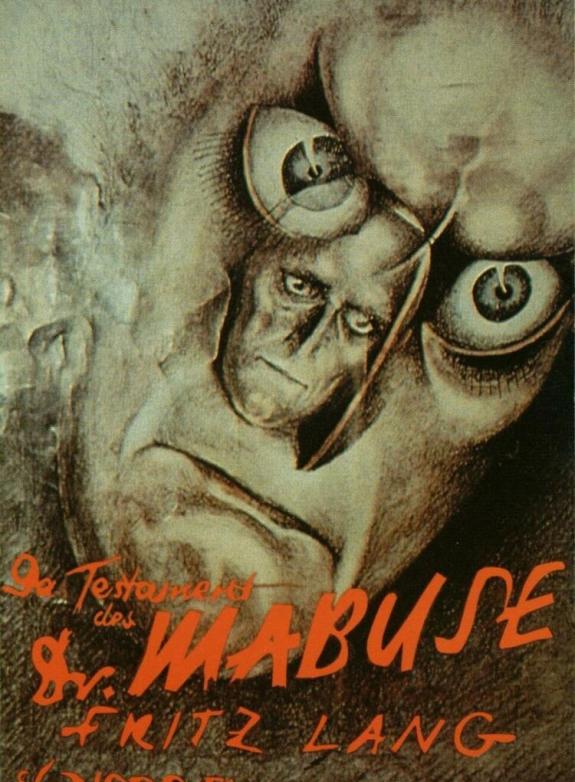 Doktor Mabuses testamente poster