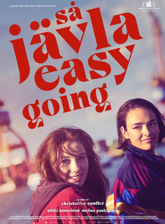 Så jävla easy going  poster