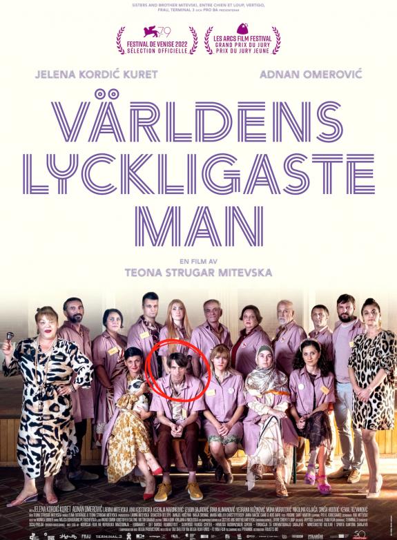 Världens lyckligaste man poster