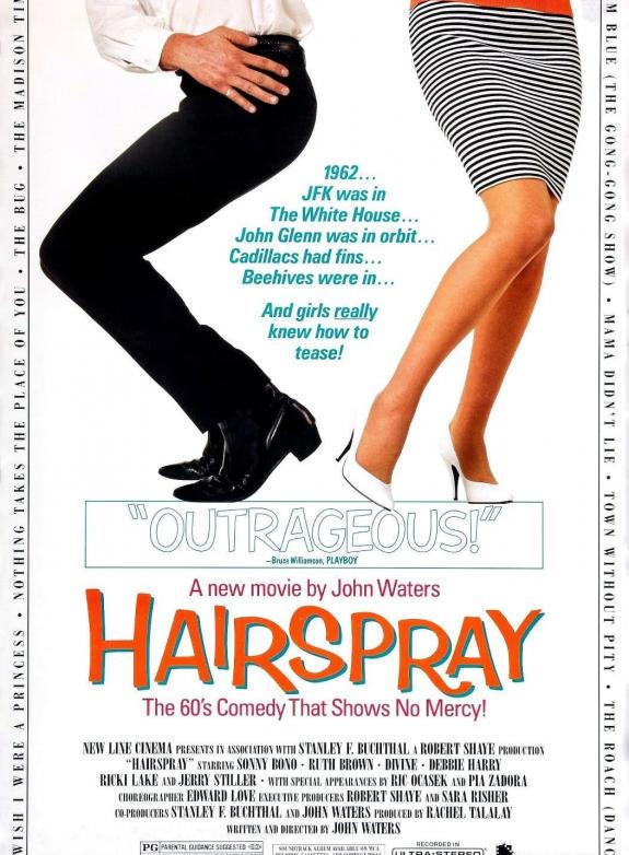 Hairspray (1988) poster