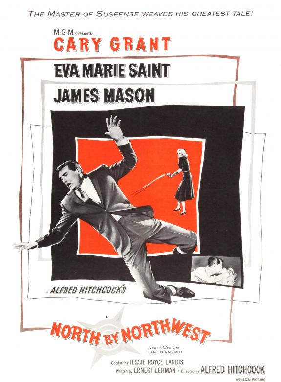North by Northwest (I sista minuten) poster