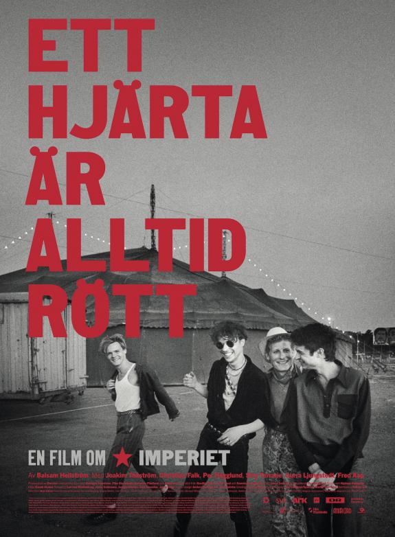 Ett hjärta är alltid rött poster