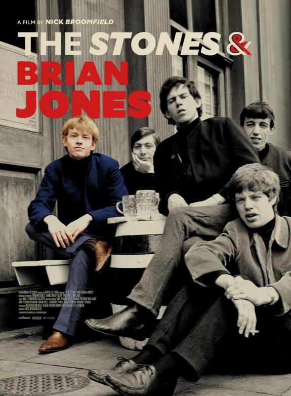 The Stones and Brian Jones poster