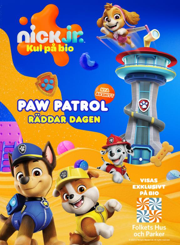 PAW Patrol räddar dagen poster