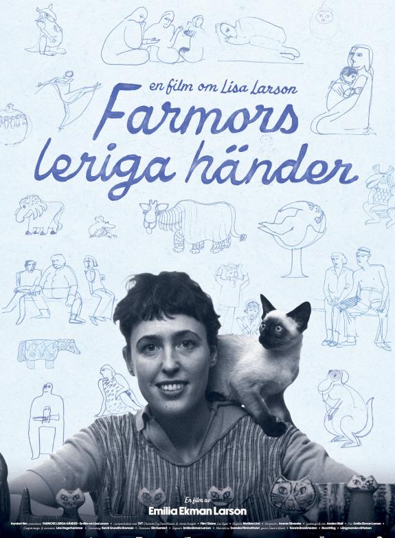 Farmors leriga händer - en film om Lisa Larson poster