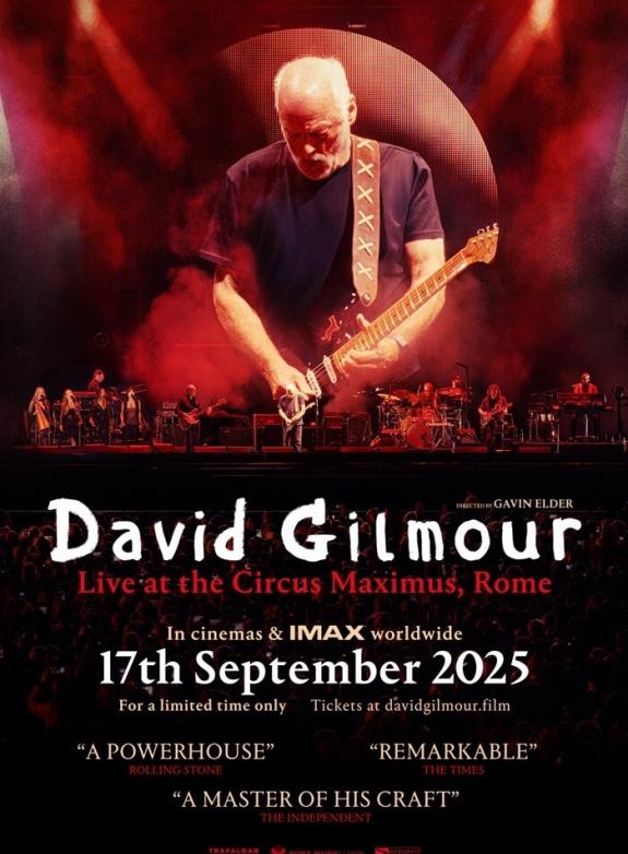 David Gilmour Live at the Circus Maximus, Rome poster