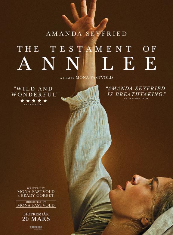 The Testament of Ann Lee poster