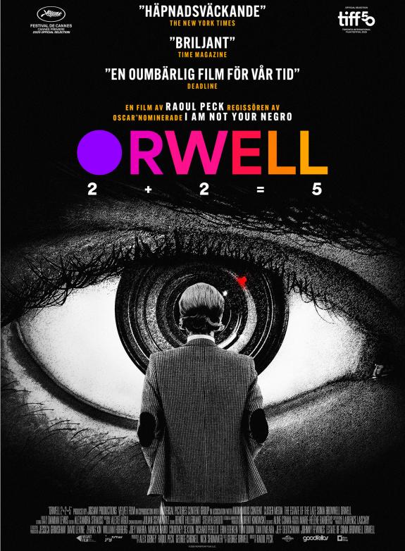 Orwell 2+2=5 poster