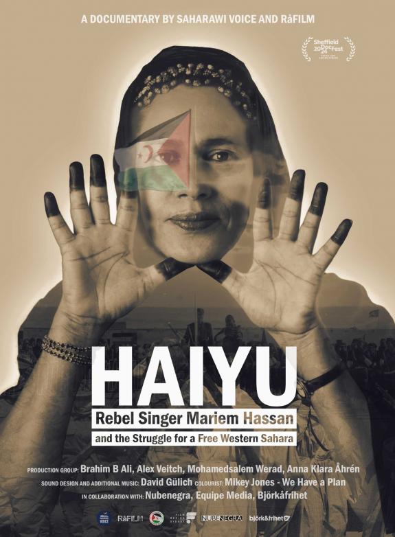 HAIYU - Rebellsångerskan Mariem Hassan och kampen för ett fritt Västsahara poster