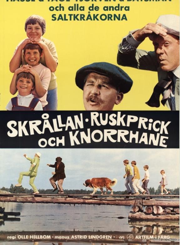 Skrållan, Ruskprick och Knorrhane poster