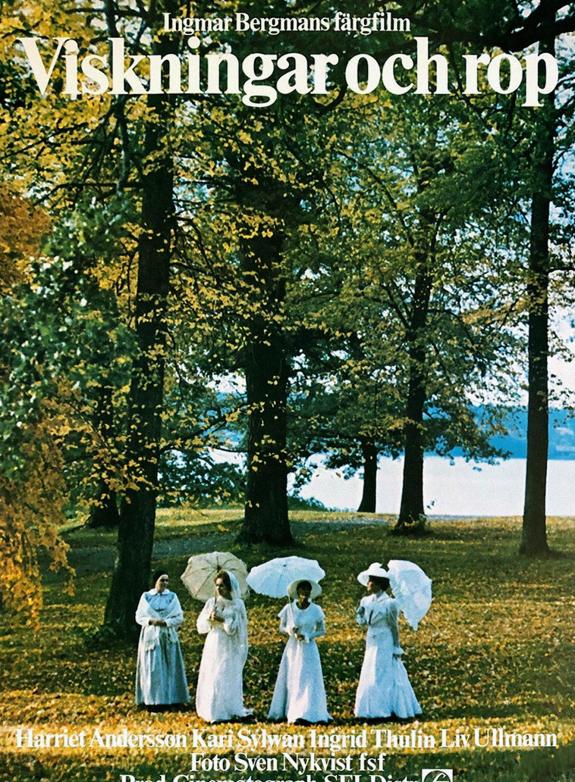 Viskningar och rop (Cries & Whispers) poster