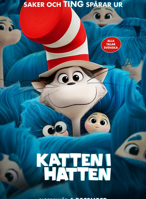Katten i hatten poster