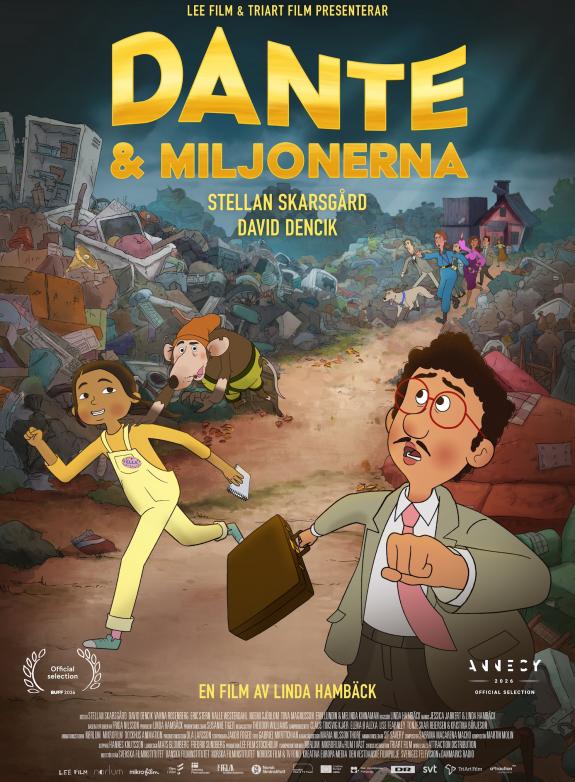 Dante & miljonerna poster