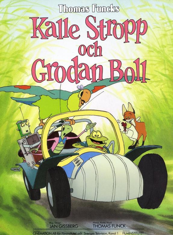 Kalle Stropp och Grodan Boll poster