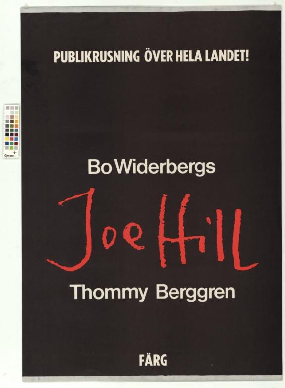Joe Hill / The Ballad of Joe Hill poster