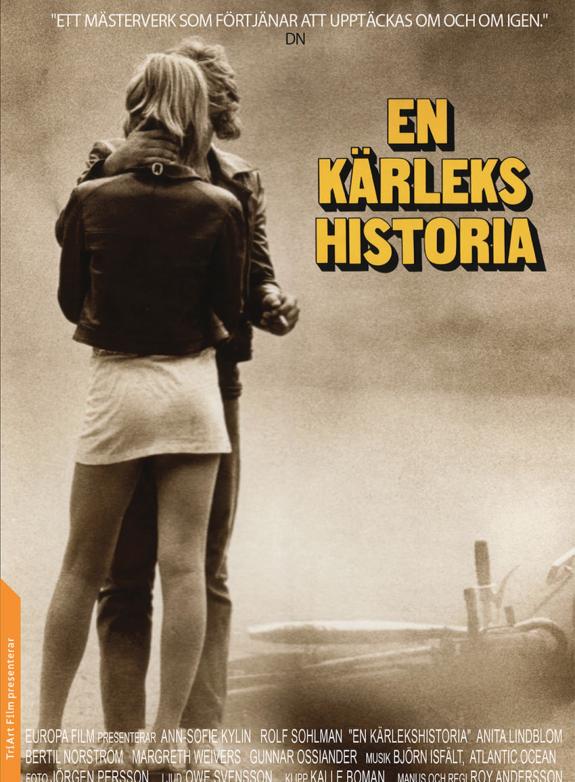 En kärlekshistoria poster