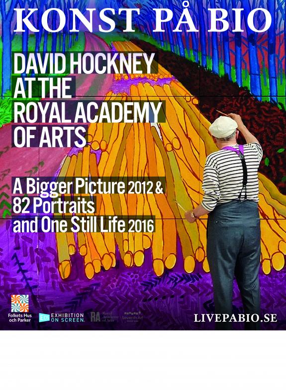 David Hockney at the Royal Academy of Arts poster