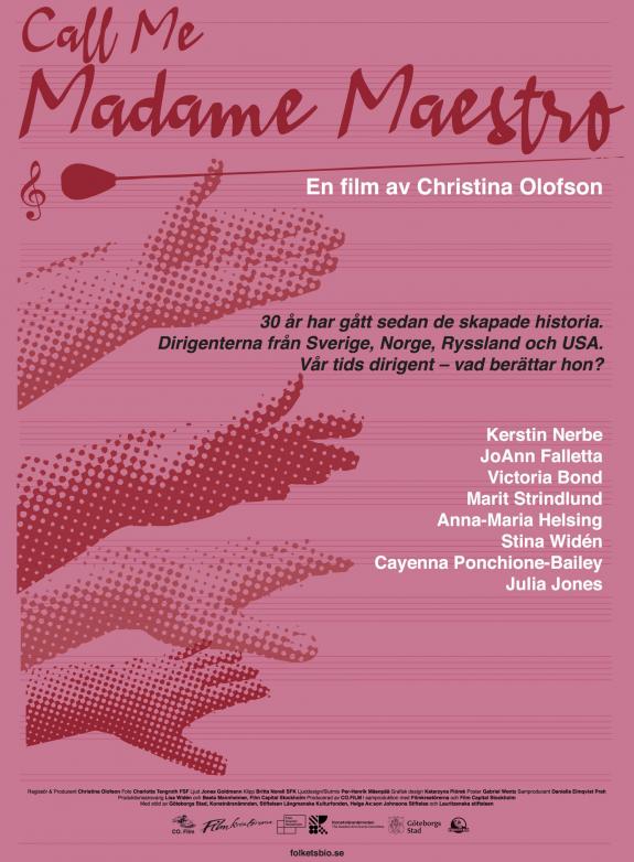 Call Me Madame Maestro (Sv. txt) poster
