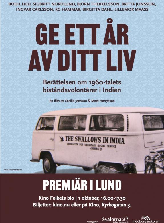 Ge ett år av ditt liv poster