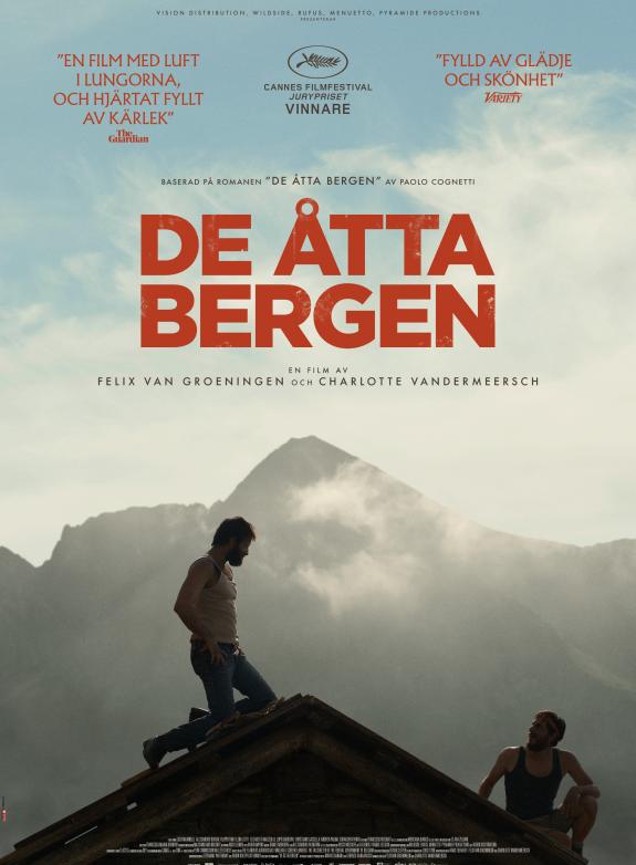 De åtta bergen poster