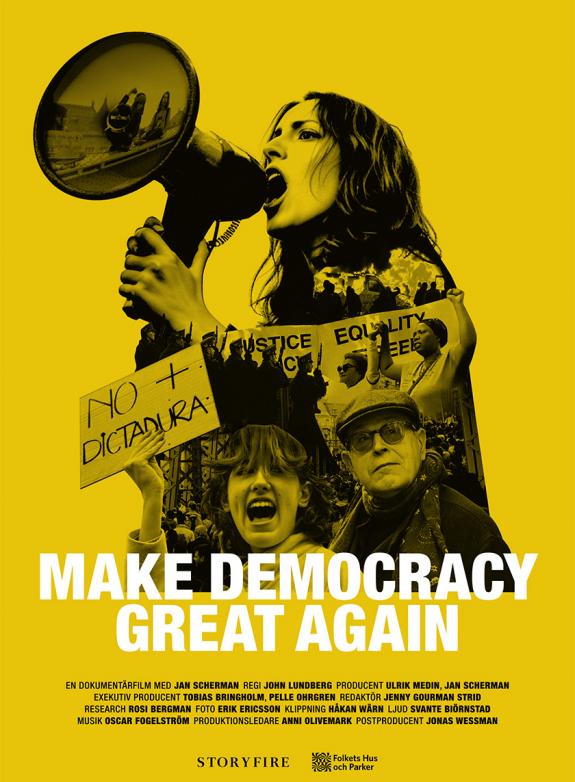 Make Democracy Great Again (Sv. txt) poster