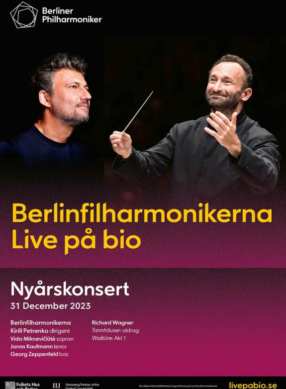 Berlinfilharmonikernas nyårskonsert 2023 poster
