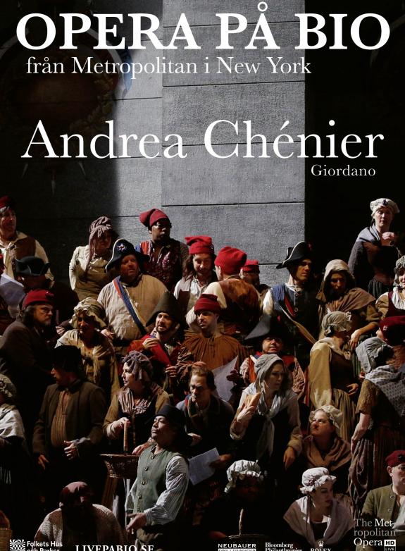 Andrea Chénier poster
