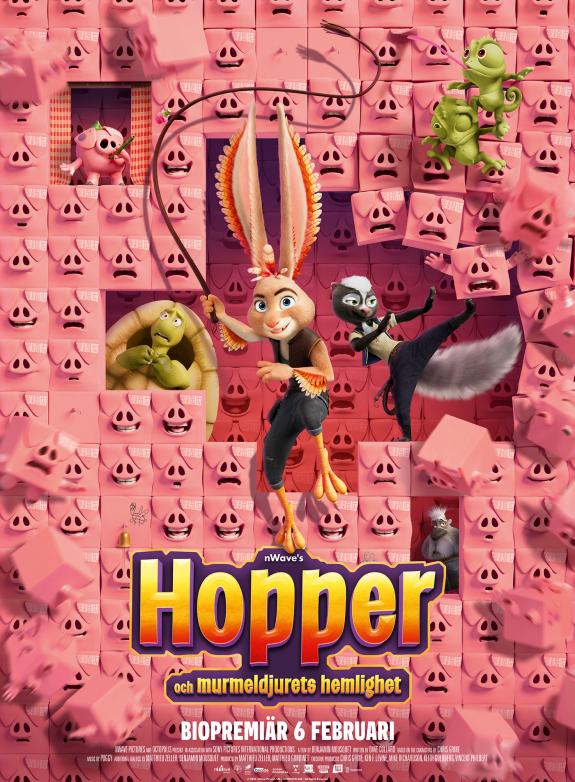 Hopper och murmeldjurets hemlighet poster