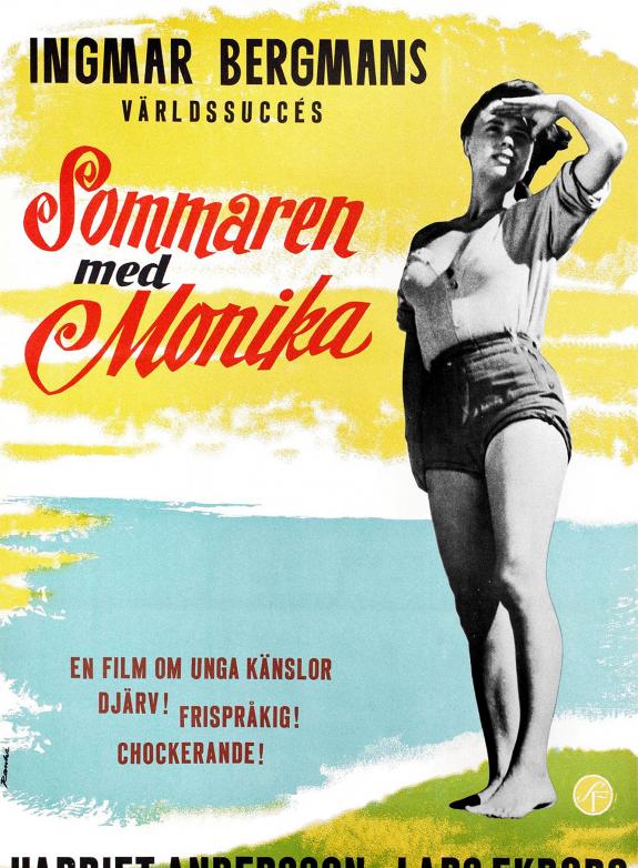 Sommaren med Monika (Summer with Monica) poster