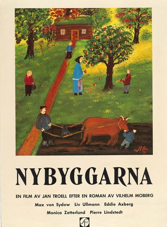 Nybyggarna (The New Land) poster