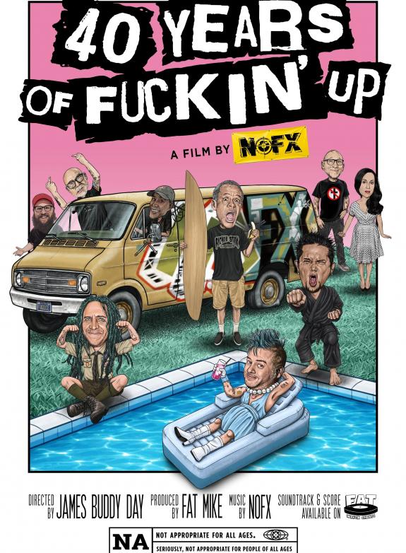 40 Years of Fuckin’ Up poster