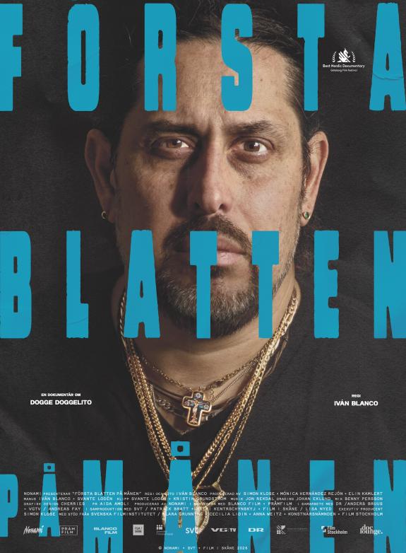 Första blatten på månen poster