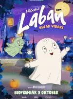 Lilla spöket Laban busar vidare poster