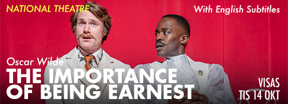 Nat Theatre Earnest 14okt