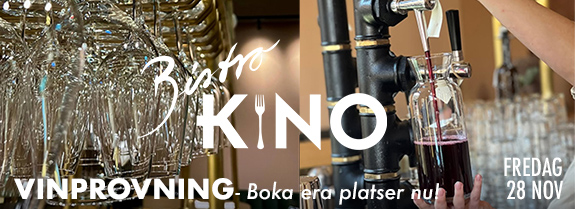 Vinprovning Bistro Kino 28 nov