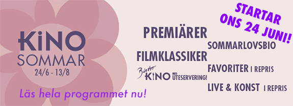Kinosommar 2026 Startar24 Läs nu Kinosommar 2026 Startar24 Läs nu