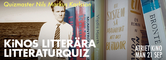 Litteraturquiz 21 sep Litteraturquiz 21 sep
